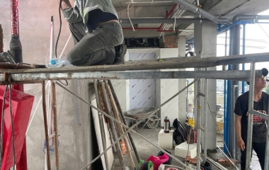 hệ thống Cấp Thoát nước cho căn hộ dịch vụ - thiết kế và thi công