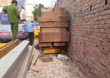 THI CÔNG ÉP CỌC CÔNG TRÌNH NHÀ Ở KẾT HỢP CHO THUÊ