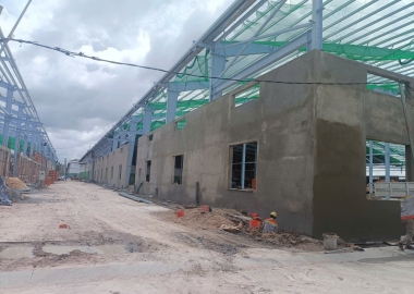Thi công xây dựng nhà xưởng nhà máy nhựa tiền phong mở rông