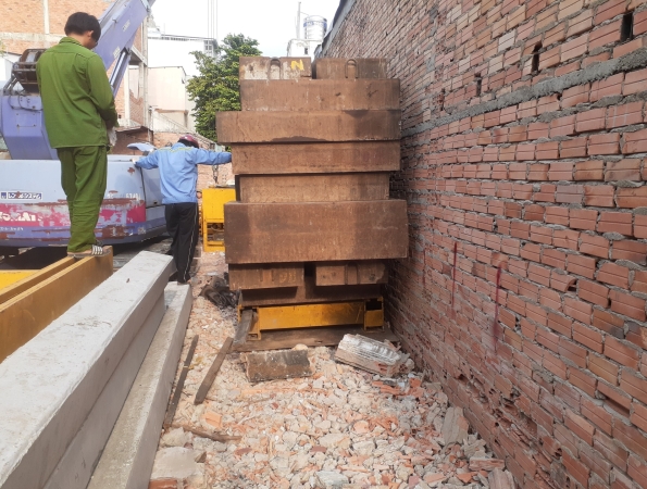 THI CÔNG ÉP CỌC CÔNG TRÌNH NHÀ Ở KẾT HỢP CHO THUÊ