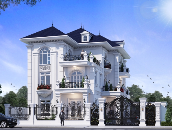 Biệt thự tân cổ điển 5
