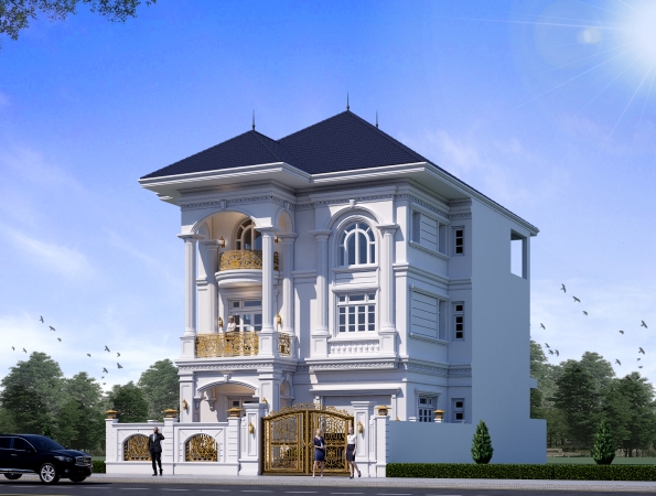 Biệt thự tân cổ điển 9