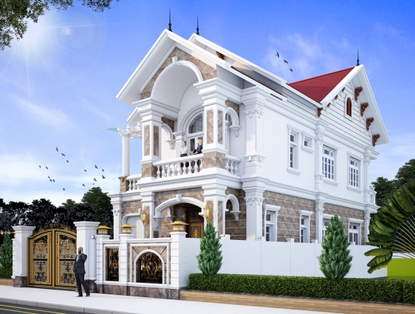 Biệt thự tân cổ điển 11