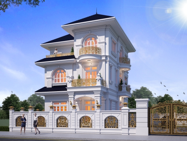 Biệt thự tân cổ điển 12